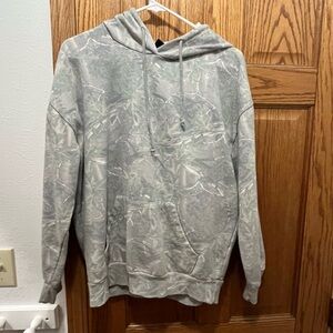Women’s  Gray pacsun Camouflage Hoodie